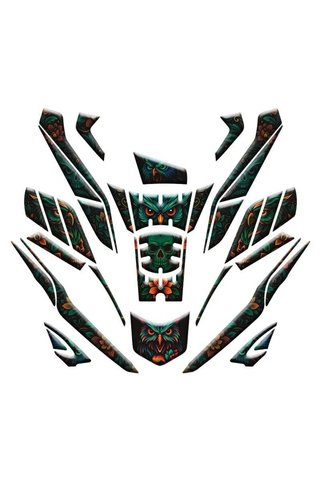 MOTOSPARTAN HONDA PCX 2025 UYUMLU TANK PAD SET 008