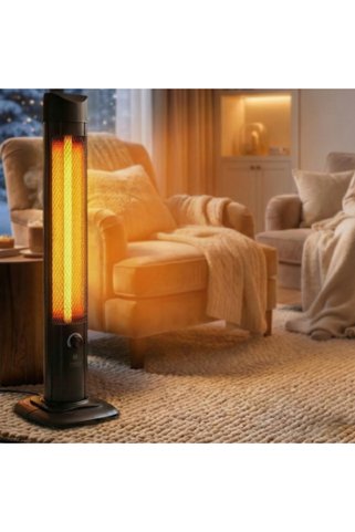 BİN1ÇEŞİT Dik Termostatlı Isıtıcı Mikatronik