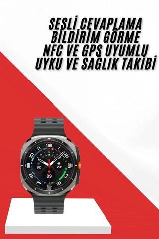 Epilons Akıllı Saat Müzik Dinleme Nabız Ölçer Nfc Ve Gps Uyumlu Sesli Asistan