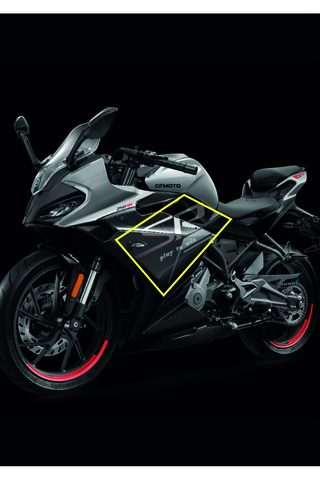 KAPLAMA MERKEZİ CF Moto 250 sağ sol sr orjinal sticker folyo kaplama
