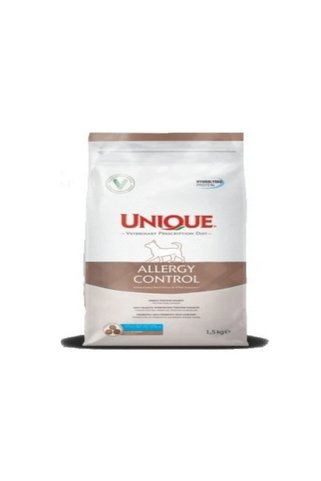 Unique Allergy Control Mini Irk Köpek Maması 1.5 Kg - Gıda Alerjisi ve İçin Veteriner Diyet