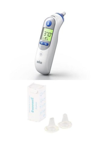 Braun Irt6525 Thermoscan Ateş Ölçer + 40 Adet LF40 YEDEK Filtre Hediyeli
