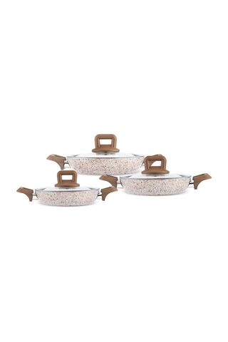 Karaca Biogranit Alice 6 Parça Sahan Set