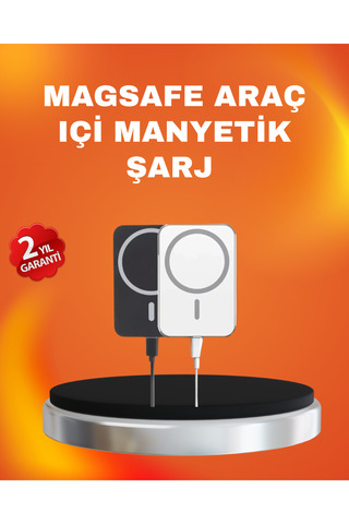 Lisinya Akıllı Koruma Sistemli MagSafe Araç Tutucu iPhone 12/13/14 Uyumlu -