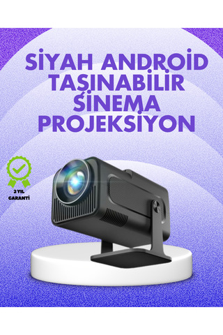 Lisinya 180° Dönebilen Gövde Tasarımıyla Tavan Yansıtmalı Taşınabilir Projektör -