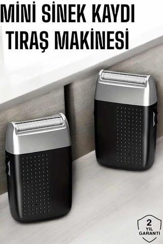 Lisinya Tıraş Makinesi Mini Sinek Kaydı Şarjlı Taşınabilir Paslanmaz Çelik -