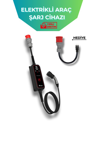 Bemis 11 / 22 kW PRO MOBİL Elektrikli Taşıt Taşınabilir Şarj Cihazı-5m Kablolu BEV-2331-0001