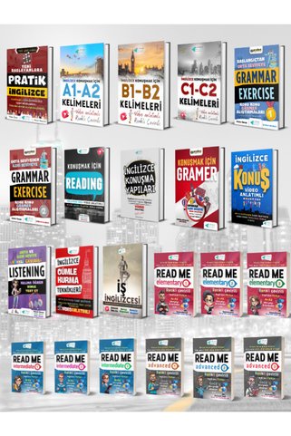 Erkan Önler Yayınları TÜM ERKAN ÖNLER İNGİLİZCE KONUŞTURAN KİTAPLAR (22 KİTAP)