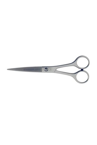 markentegra M-535 Metal Saplı Düz Saç Makası No: 6,5 İnç / 16,51 Cm - Paslanmaz Çelik