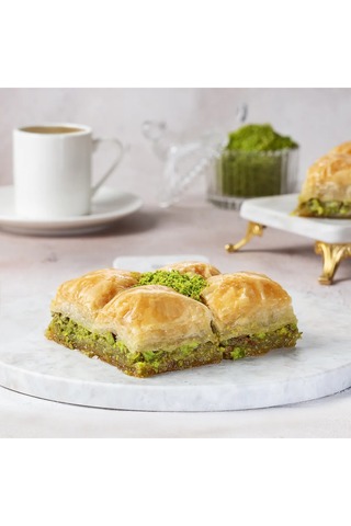 ŞEF BAKLAVA Fıstıklı Özel Kare Baklava 500 gr