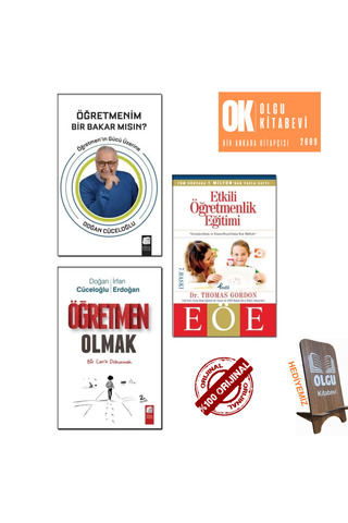 Profil Kitap Öğretmenim Bir Bakar Mısın? + Öğretmen Olmak + Etkili Öğretmenlik Eğitimi / 3 Kitap Set
