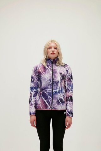 Bad Bear 21.04.21.001-C11 Equinox Full Zip Kadın Polar Mor