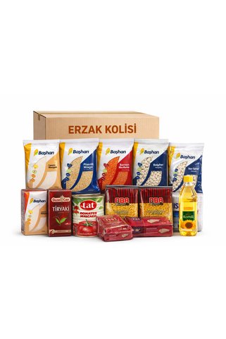 Siverek Gross Ramazan Erzak Kolisi – Eko Kumanya Paketi | 14 Ürün | 11,2 Kg Temel Gıda