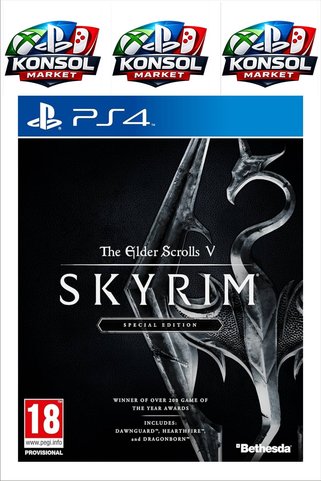 Elder Scrolls V: Skyrim Special Edition - Playstation 4 Oyunu (Açılmış)
