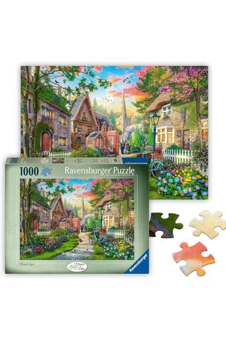 RAVENSBURGER Church Lane 1000 Parça Puzzle