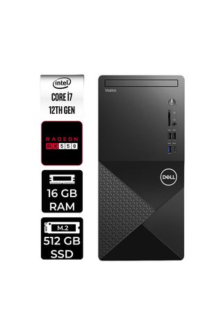 Dell Vostro 3030MT i7 12700 16GB 512GB SSD RX550/4GB W11P Masaüstü Bilgisayar