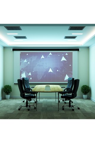 Tutunabilir Kağıt Statik Tutunan Projeksiyon Perdesi 150x200 cm – Çivisiz & Yapışkansız