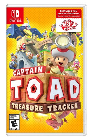 nintendo switch Captain Toad: Treasure Tracker – Switch 1 Version - FİZİKİ KARTUŞ GÖNDERİLİR