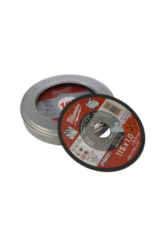 Milwaukee İnox Kesme Taşı Metal Kutu 10'LU 4932478997