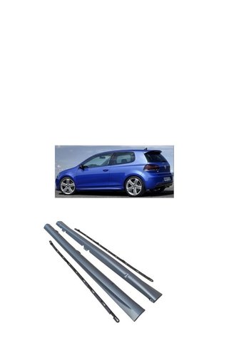 X POWER TUNİNG Vw Golf 6 R20 Tayvan Plastik Yan Marşpiyel 2009-2012