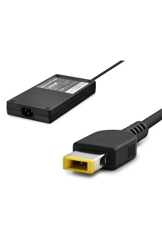 Skygo 20V 11.5A 230W Laptop Adaptörü - Usb Tip Sarı Kare Uç - Ibm Uyumlu - Siyah GXHH6