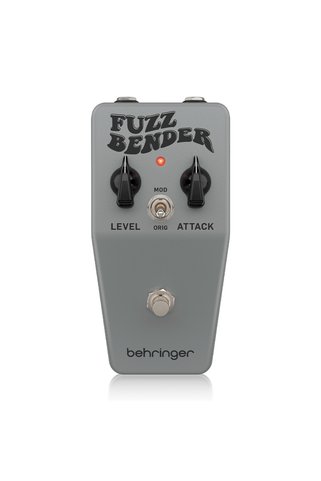 Behringer FUZZ BENDER Vintage 60s Style Fuzz Pedal with Custom Bias Mod Switch