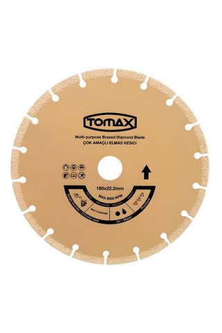 Tomax Çok Amaçlı Elmas Kesici Disk 22 x 115 mm