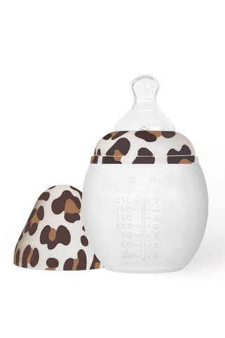 Elhee Anti-Kolik Medikal Silikon Biberon 2-9 ay Leopar 240 ml