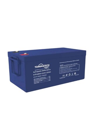 Tommatech Marine ABS+PC Kasa 25.6V 200AH LFP Lityum Batarya