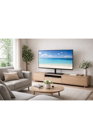 Plusaparat PA-32/55 MASA ÜSTÜ HAREKETLİ TV STANDI 32”-55” ARASI TÜM LED TV’LER İLE UYUMLU