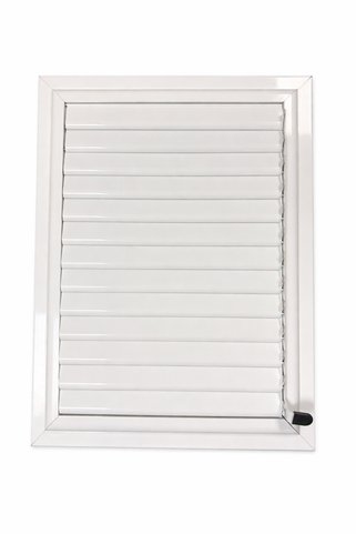 Doğuş Life 35x35 Beyaz Alüminyum Yüzeysel Menfez Banyo Wc Panjur Havalandırma