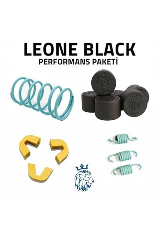 LEONE Arora Max T 125cc Black Edition Paketi - 1750 rpm 9,5 gram