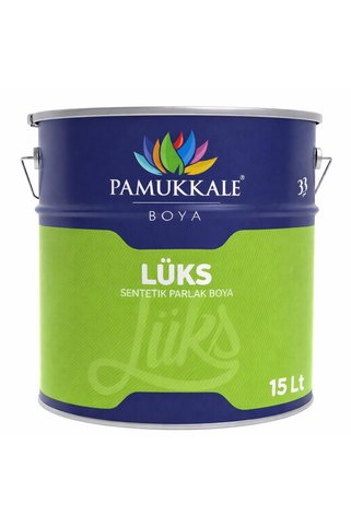 Pamukkale Lüks Parlak Sentetik Yağlı Boya 15 Lt 95 Gloss Turkuaz Ral 6027