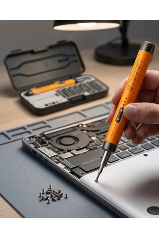 Epilons 3.7V Li Pil Elektrikli Tornida Seti 1100 Devir Hass Onarım Aleti