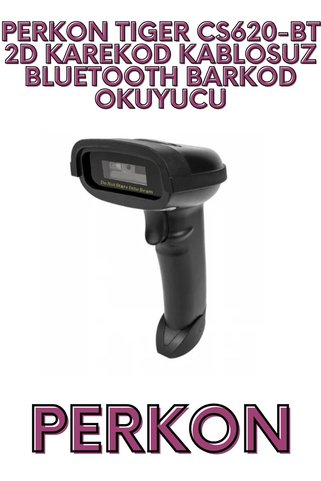 PERKON TIGER CS620-BT 2D KAREKOD KABLOSUZ BLUETOOTH BARKOD OKUYUCU