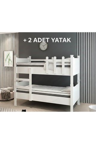 PATİKO 1005 MDF YATAKLI RANZA
