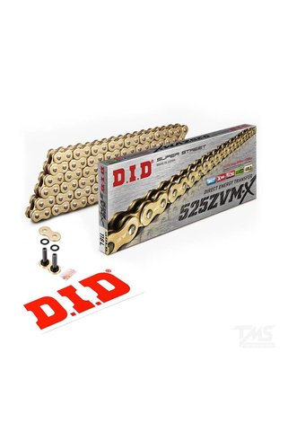 D.I.D Did 525-118Zvm-x 2015-2016 Triumph Street Triple RX Uyumlu Zincir Zvm-x Gold (Sarı) Renk