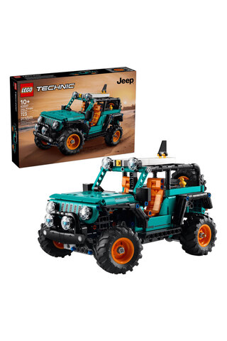 LEGO ® Technic™ Jeep® Wrangler Rubicon SUV 42227 - 10 Yaş Üzeri için Oyuncak Yapım Seti (723 Parça)