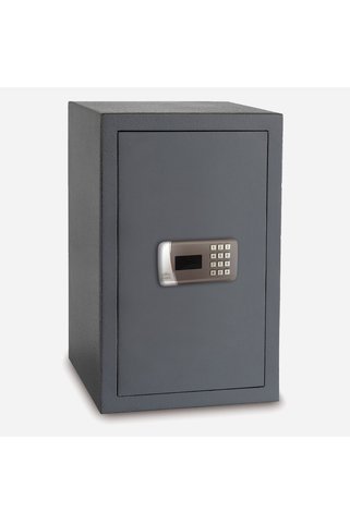 ENLIS Dijital Siyah Elektronik Para Kasası 55x36x35 cm Çelik Şifreli Ev Ofis Güvenlik