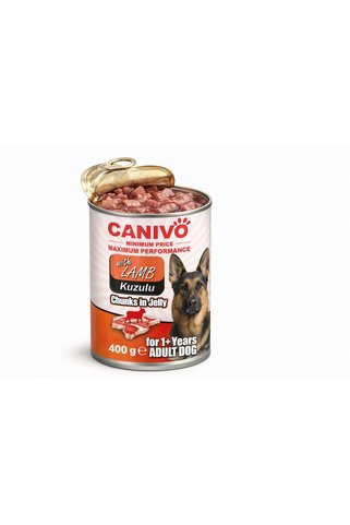 Canivo Kuzulu Yetişkin Köpek Konservesi 400 gr 36 Adet