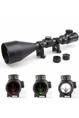Epilons 3-9x56eg Dürbünü Çift Işık Kırmızı,yeşil Kaynaklı Zoomlu