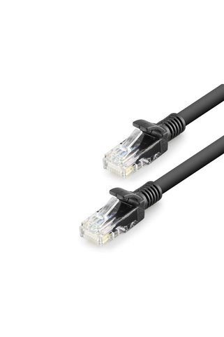 Marsilyan Cat6 Ethernet Patch Kablosu 1 Gbps 250 Mhz 15 M Siyah HDX5074 TG84YUB-587HFC