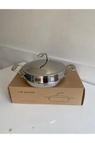 Tupperware Kugu çelik tencere 2.8 litre