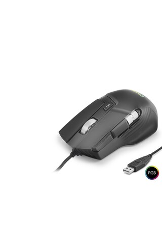 Skygo X13 Mouse 12400 Dpi 10 Tuş Makro 1000 Hz Rgb - Siyah