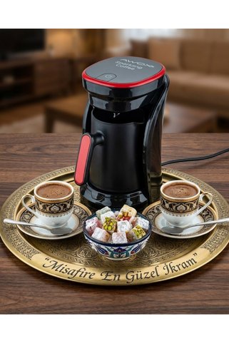 Eco Lounge 4 Fincan Kapasiteli Türk Kahvesi Makinesi Taşma Önleyici ve Enerji Tasarruflu
