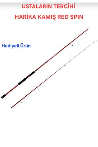 Okuma Red Spin 7'6'' 228 Cm 3-15 gr 2 Parça Lrf Kamış