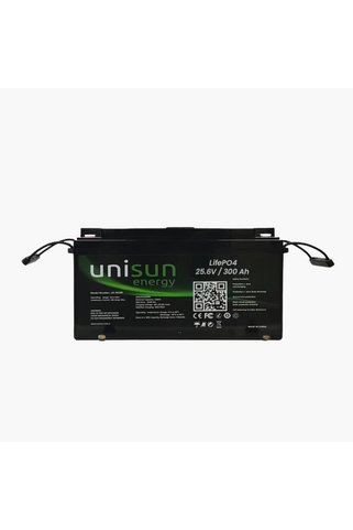 Unisun 25.6V 300A Lityum Akü Lifepo4