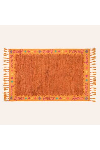 Zsa Zsa Zsu Tohana Saçaklı Jüt Kilim 160x230 Cm Tarçın