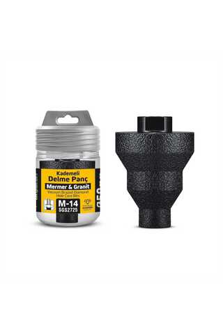 SGS2725 Mermer Fayans Granit Delik Genişletme Pahlama Parlatma Konik Ucu Kademeli 20-35-50mm