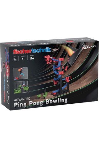 TOYFEST Fischertechnik Ping Pong Bowling Yapım Oyuncağı 114 Parça